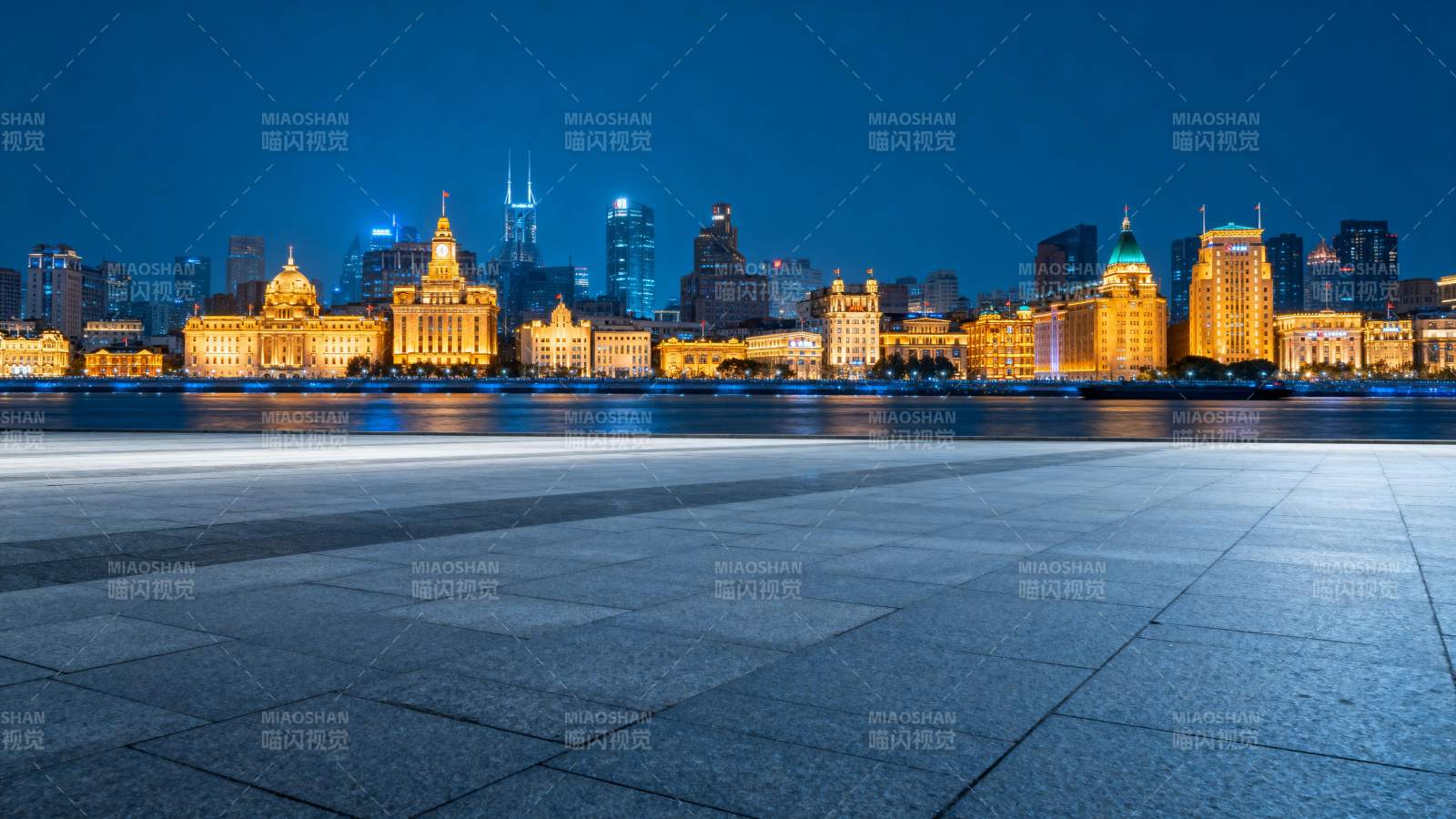 上海夜景璀璨图片