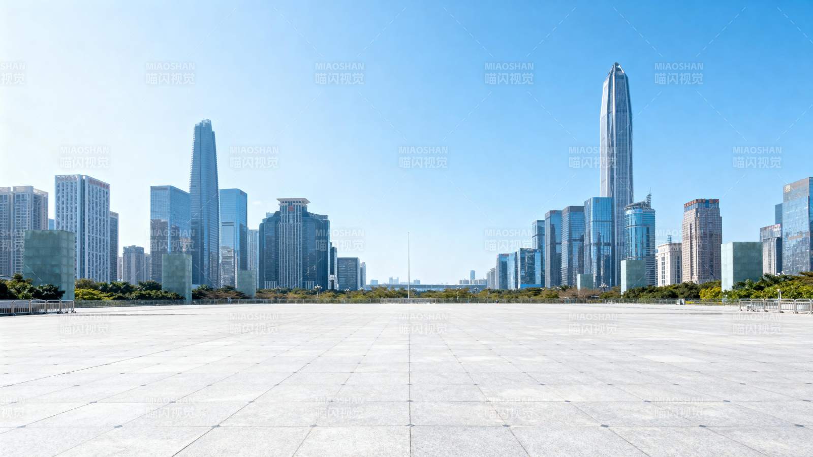 城市天际线图片