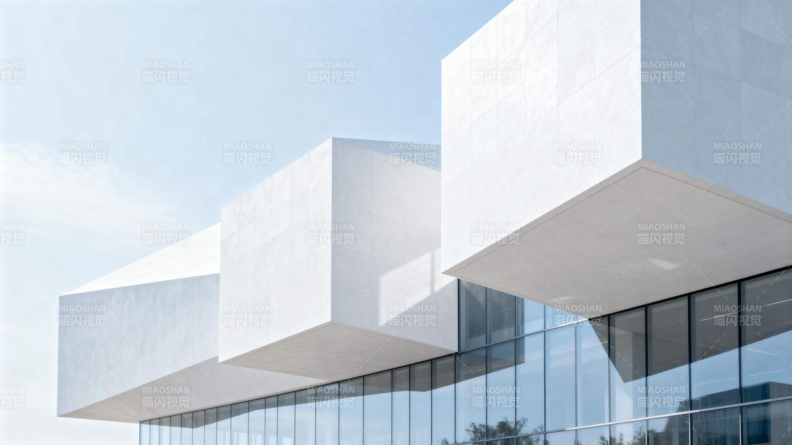 现代建筑几何之美图片