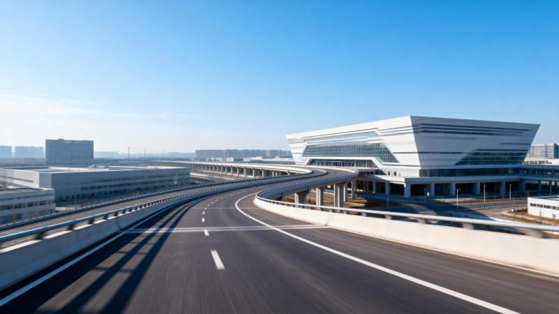 现代化交通枢纽图片