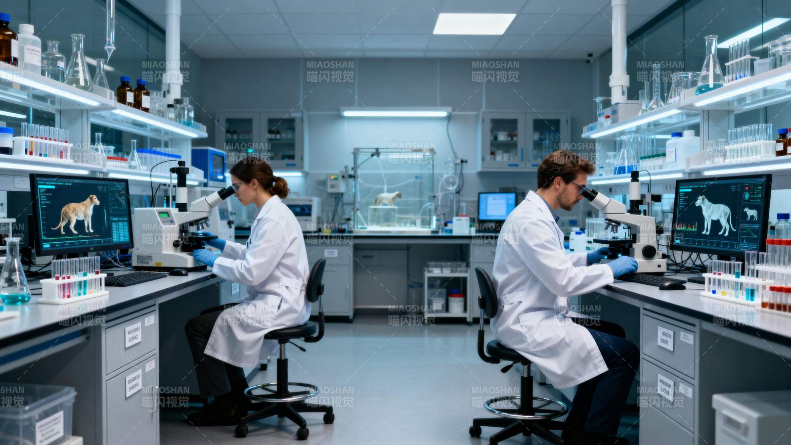 实验室科研工作图片