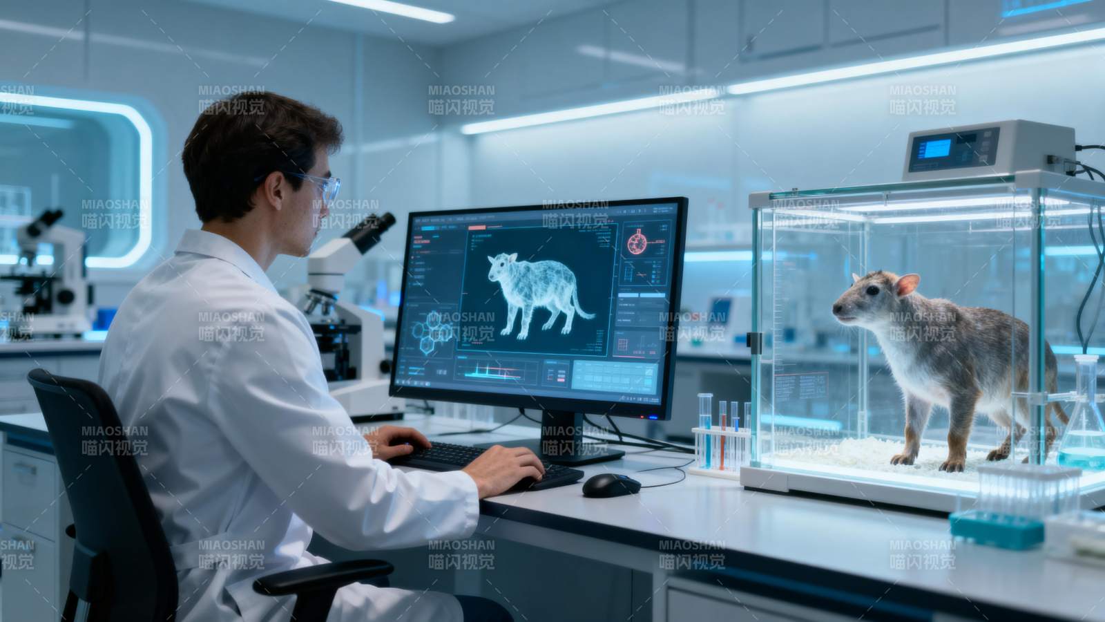 实验室动物研究图片