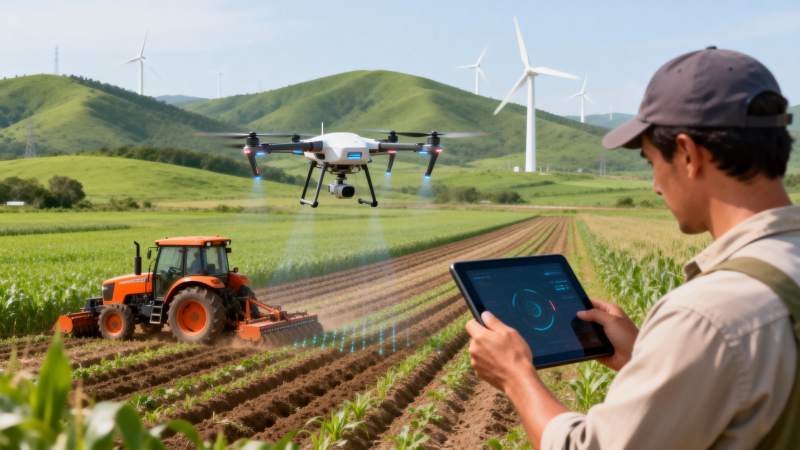 智慧农业新纪元图片