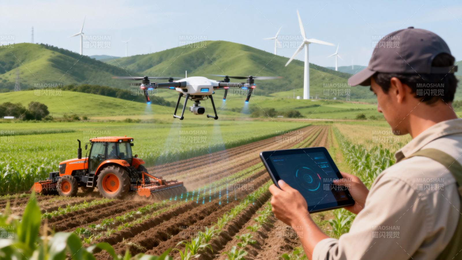 智慧农业新纪元图片