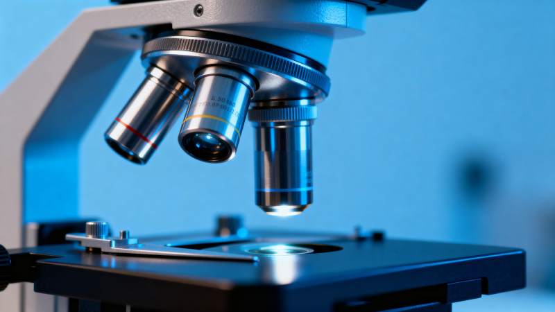 显微镜特写图片