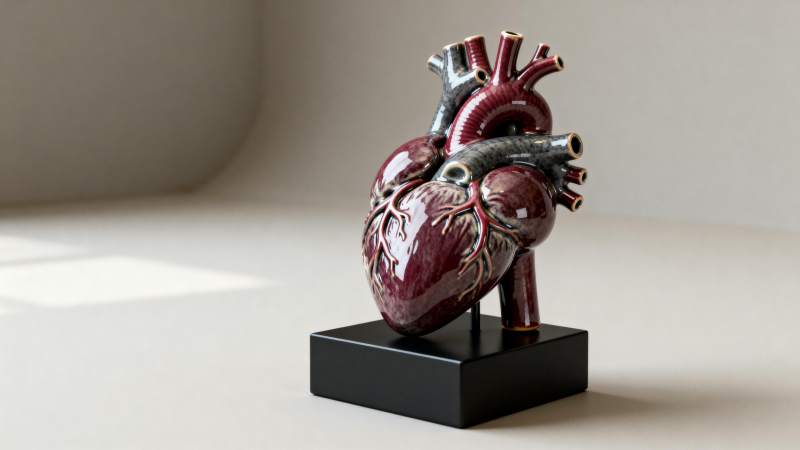心脏模型展示图片