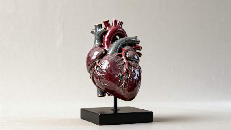 心脏模型展示图片