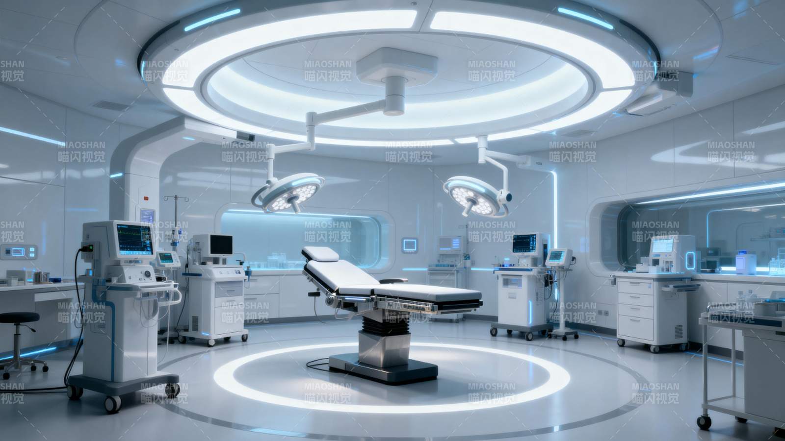 未来手术室图片