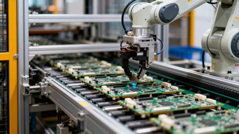 自动化电路板组装图片