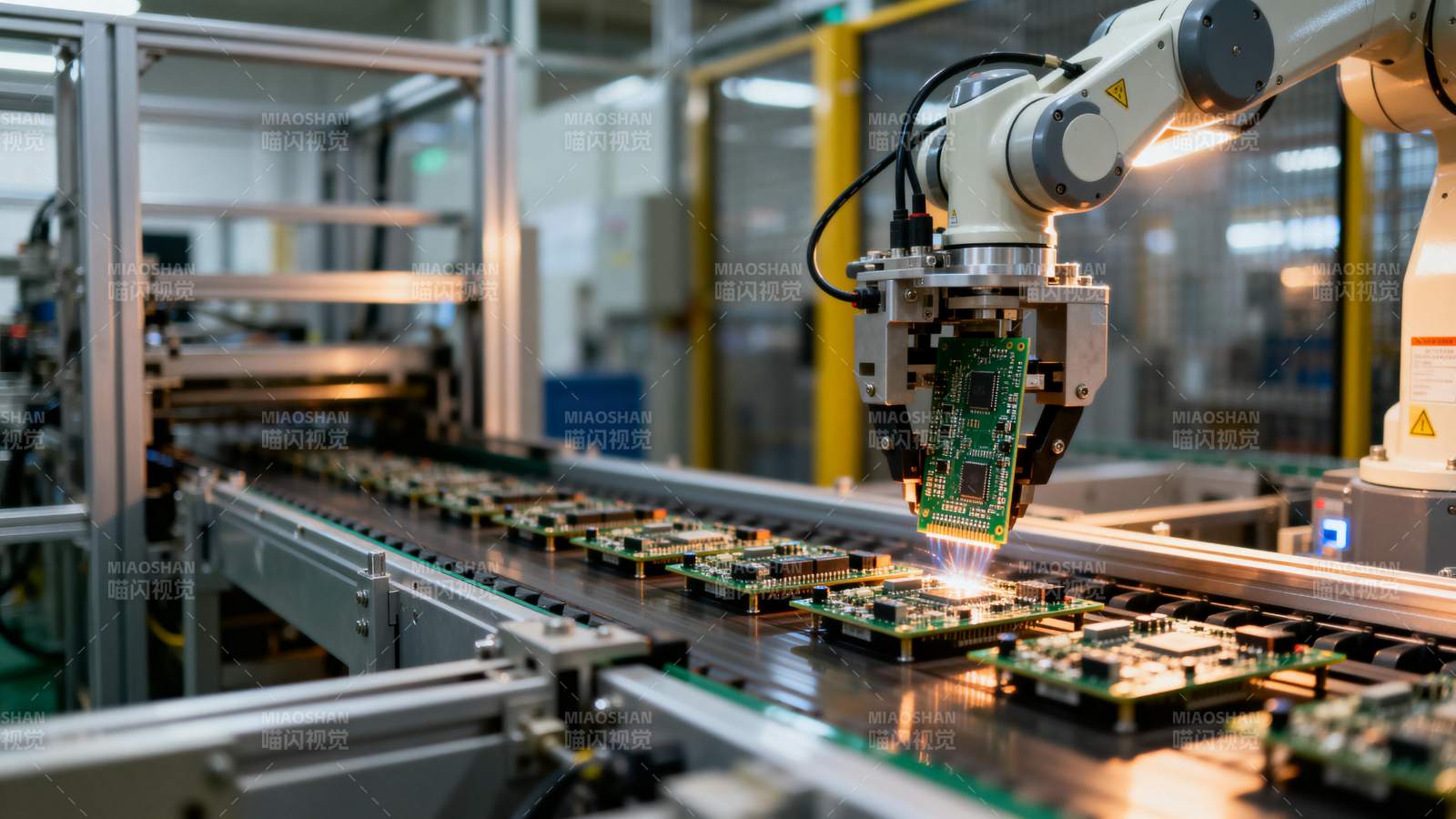 智能工厂自动化生产图片