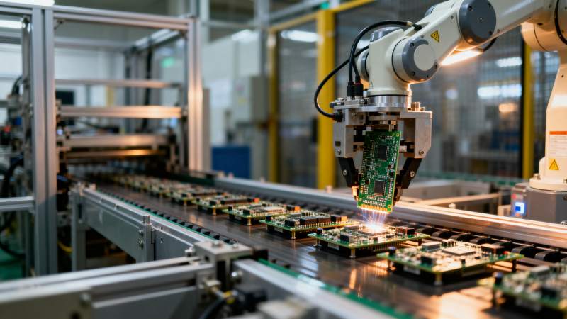 智能工厂自动化生产图片