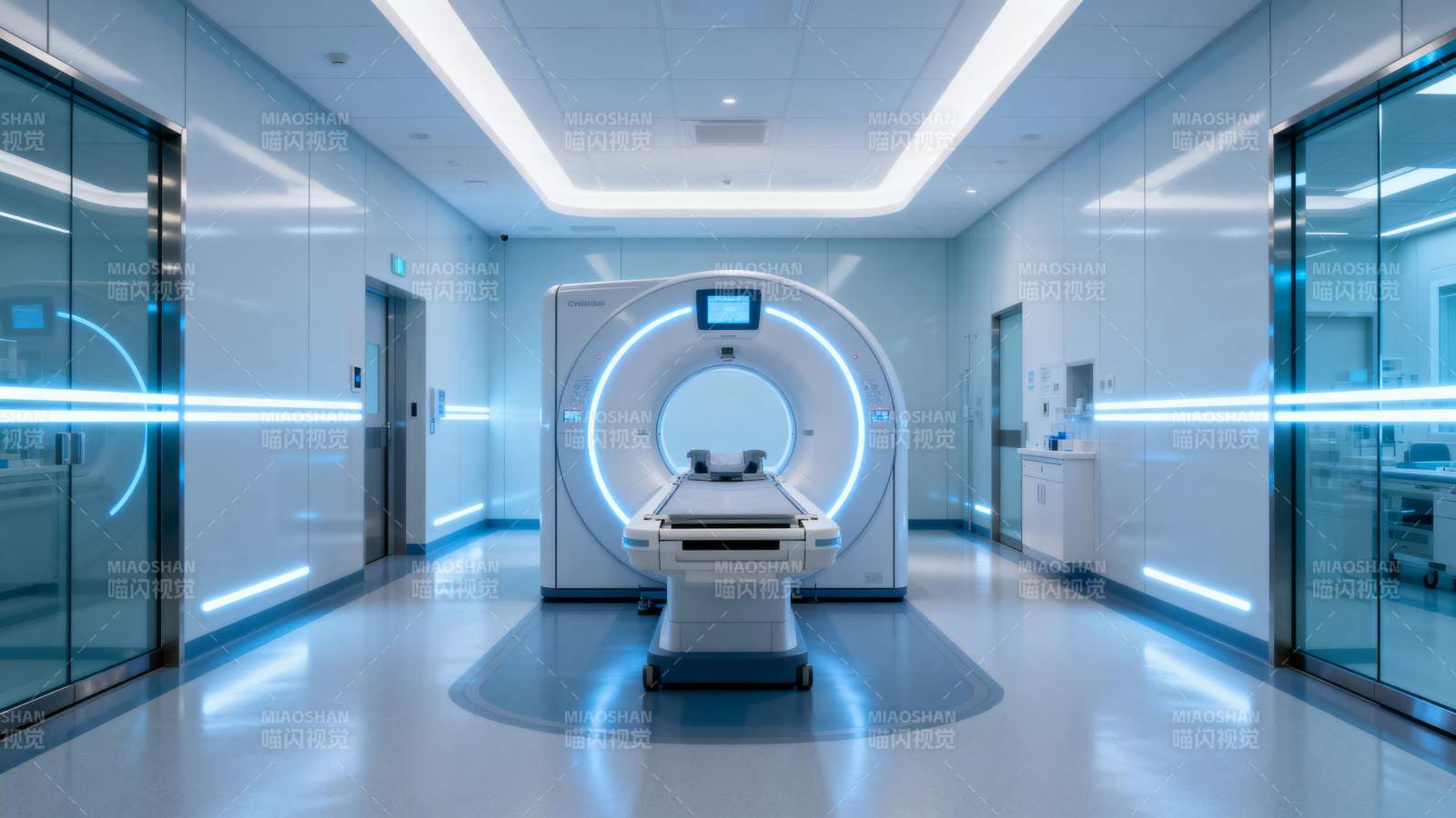 现代化医疗扫描室图片