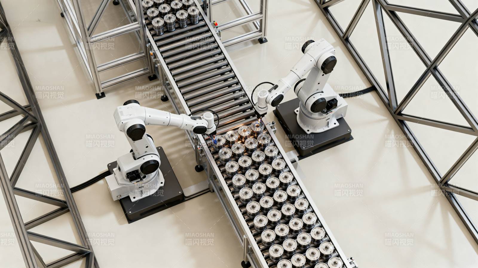 自动化生产线作业图片