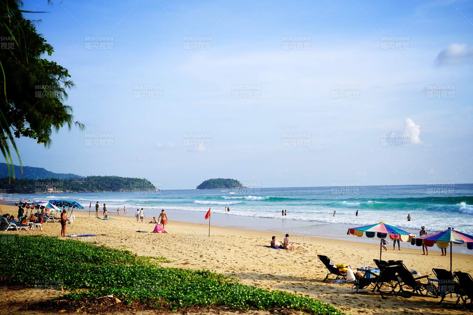 普吉岛热带海滩风光图片