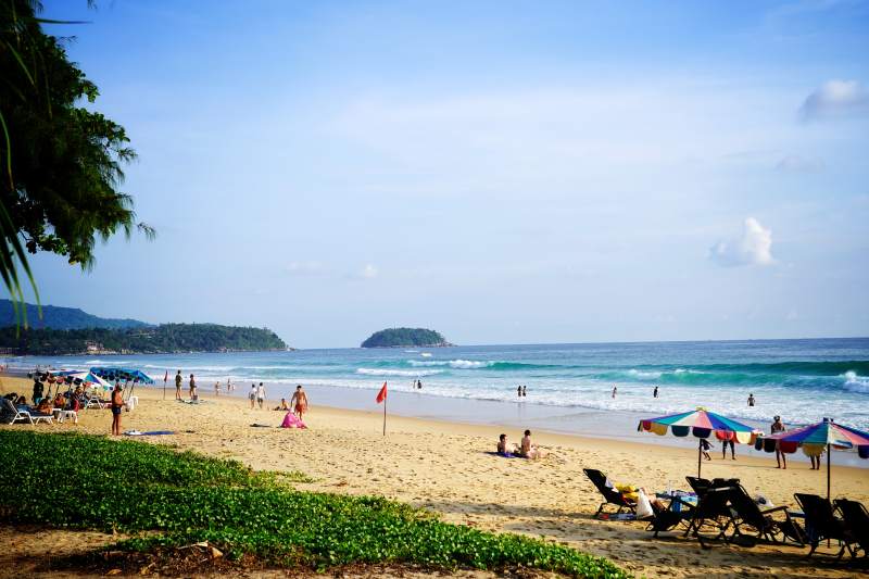 普吉岛热带海滩风光图片