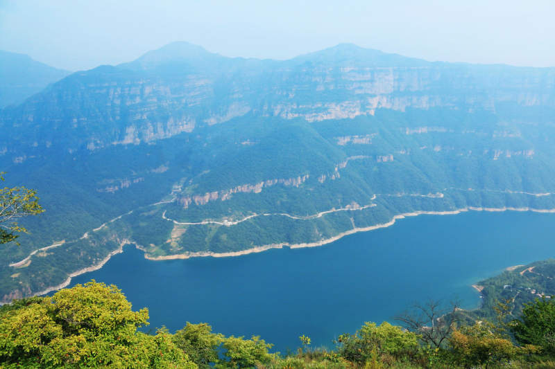 太行大峡谷山水美景图片