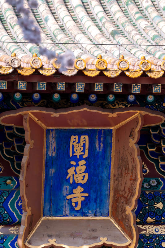 闡福寺古色古香图片