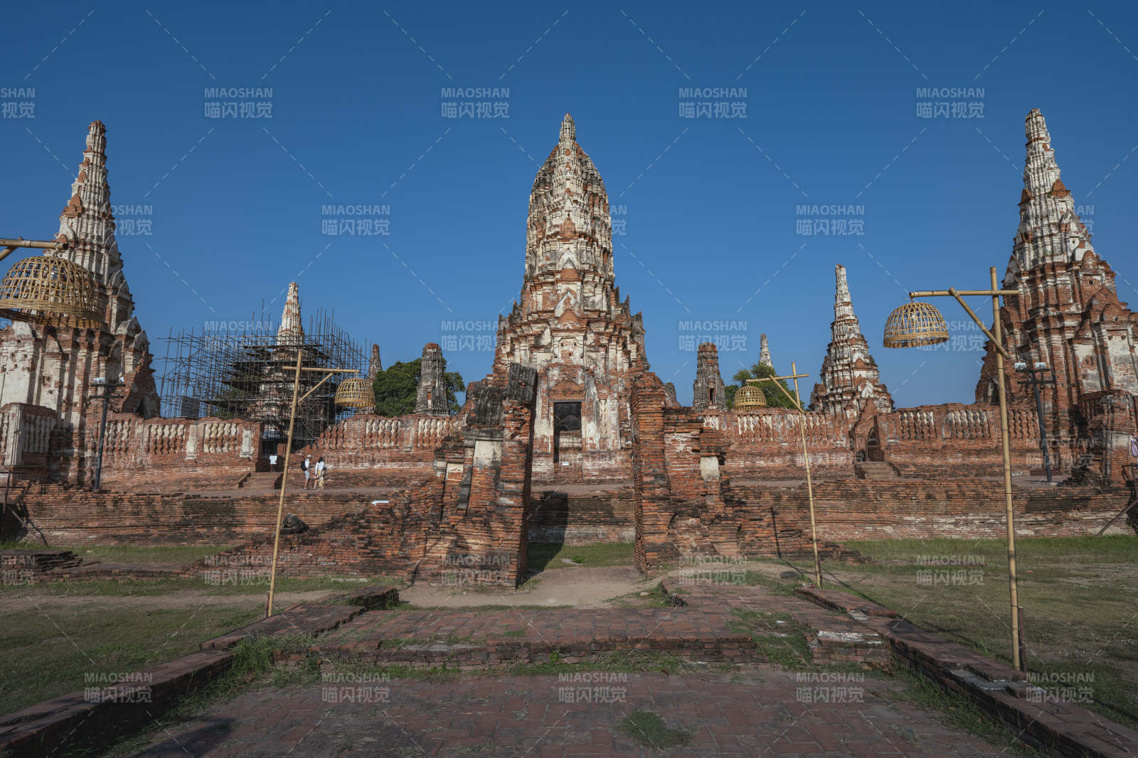 古寺遗址风光图片