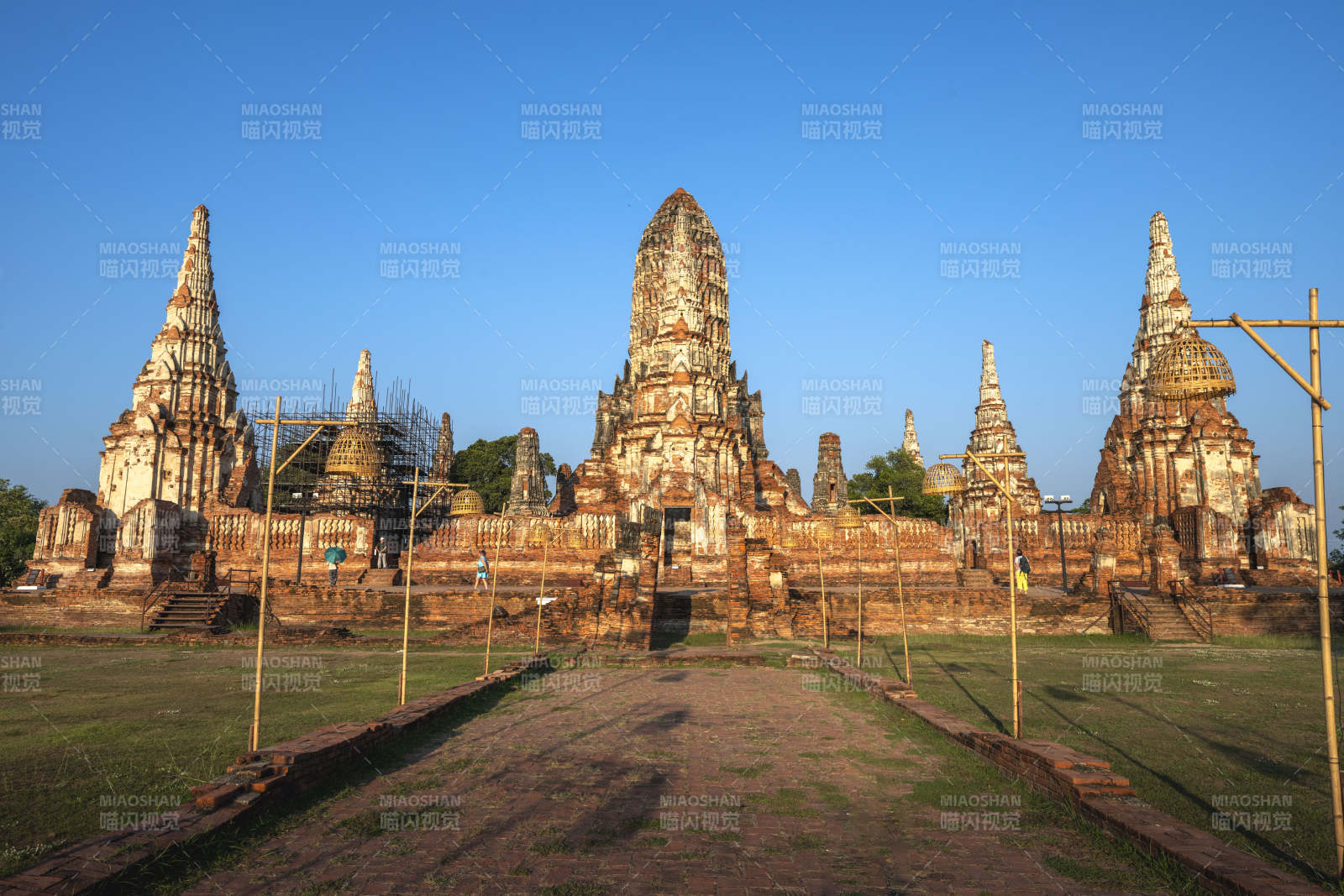 古寺遗迹风光图片