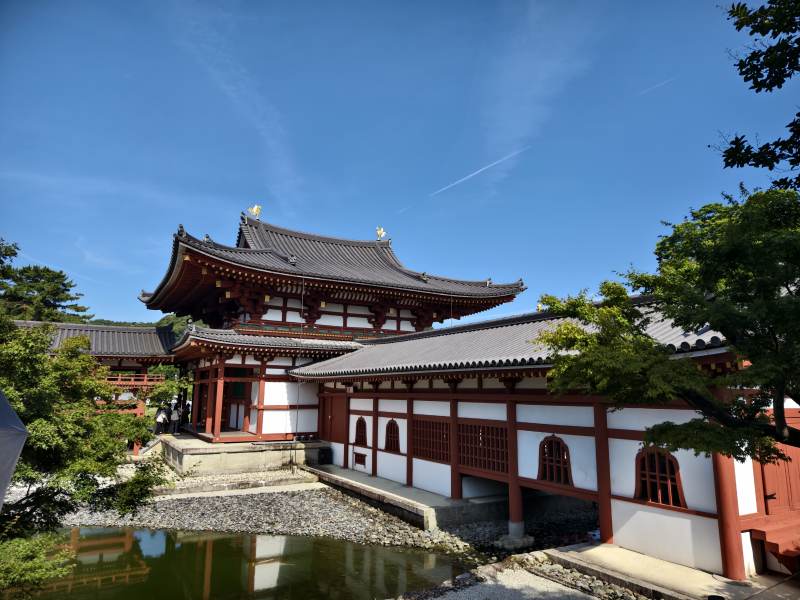 古寺静谧水映天 宇治凤凰堂图片