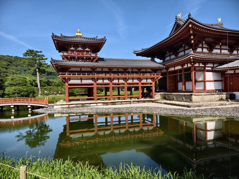 古寺映水 静谧悠然 宇治凤凰堂图片