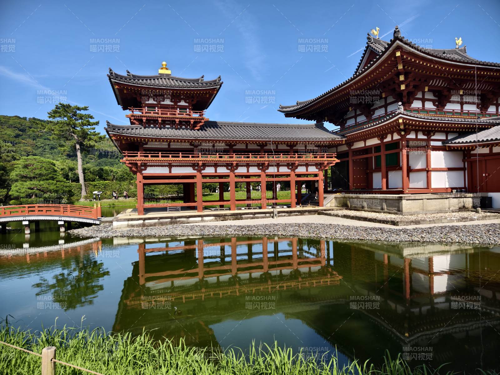 古寺映水 静谧悠然 宇治凤凰堂图片