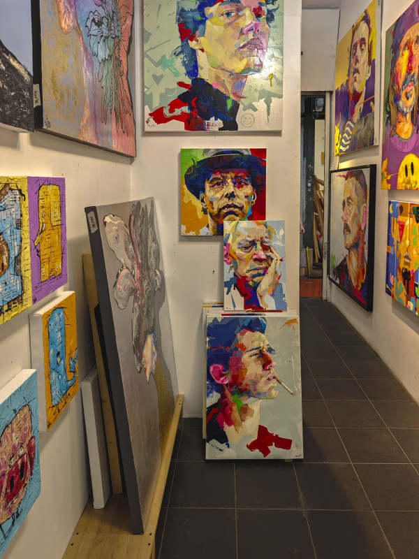 画廊艺术展图片