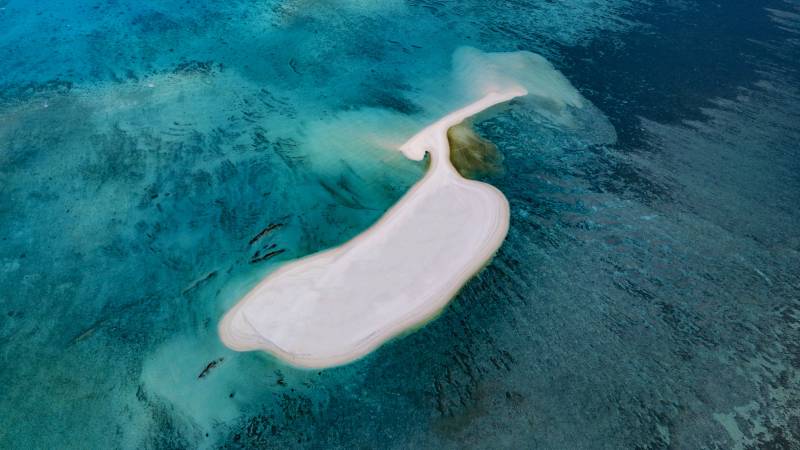 西沙群岛碧海白沙岛图片