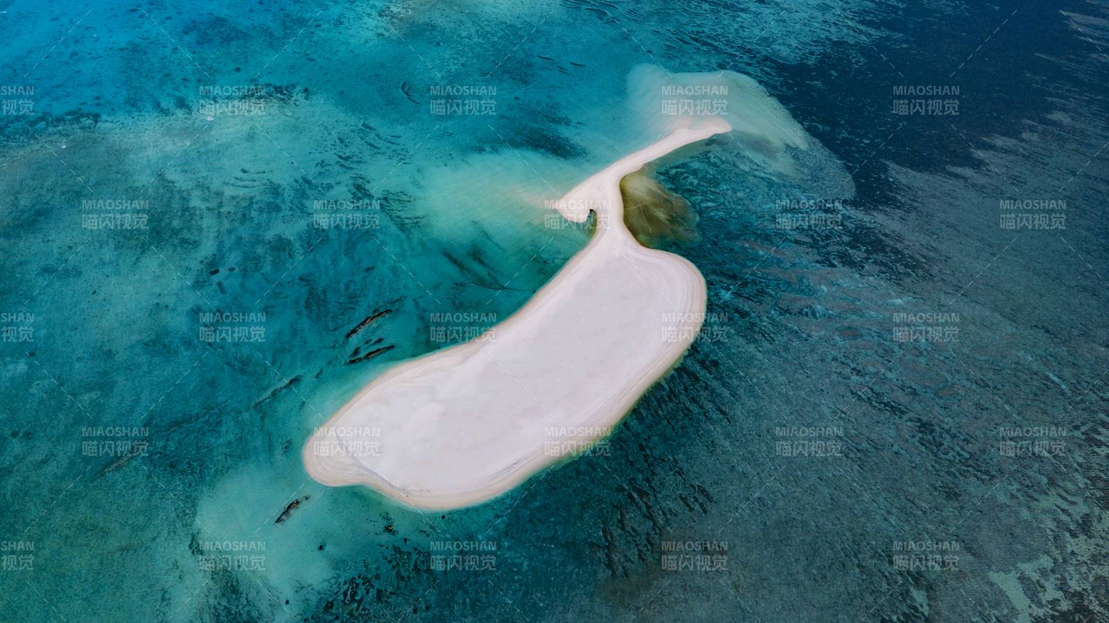 西沙群岛碧海白沙岛图片