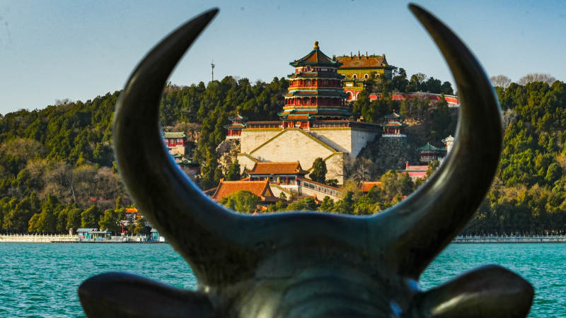 颐和园佛香阁图片