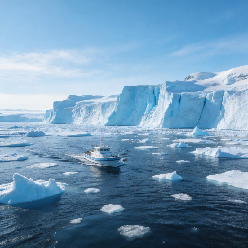 极地冰川探险图片