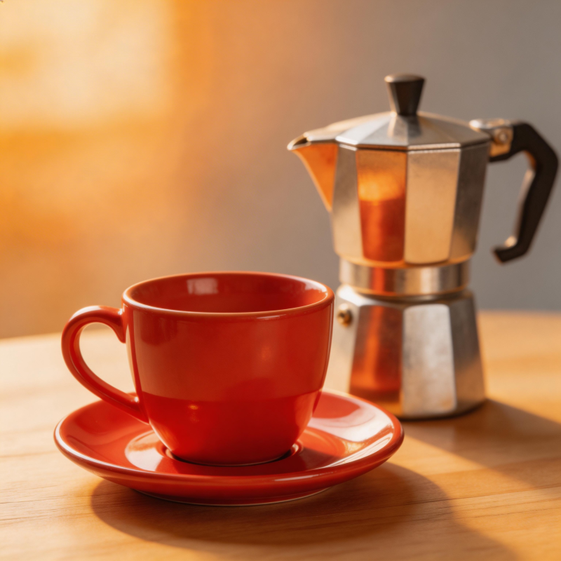 红杯咖啡香图片