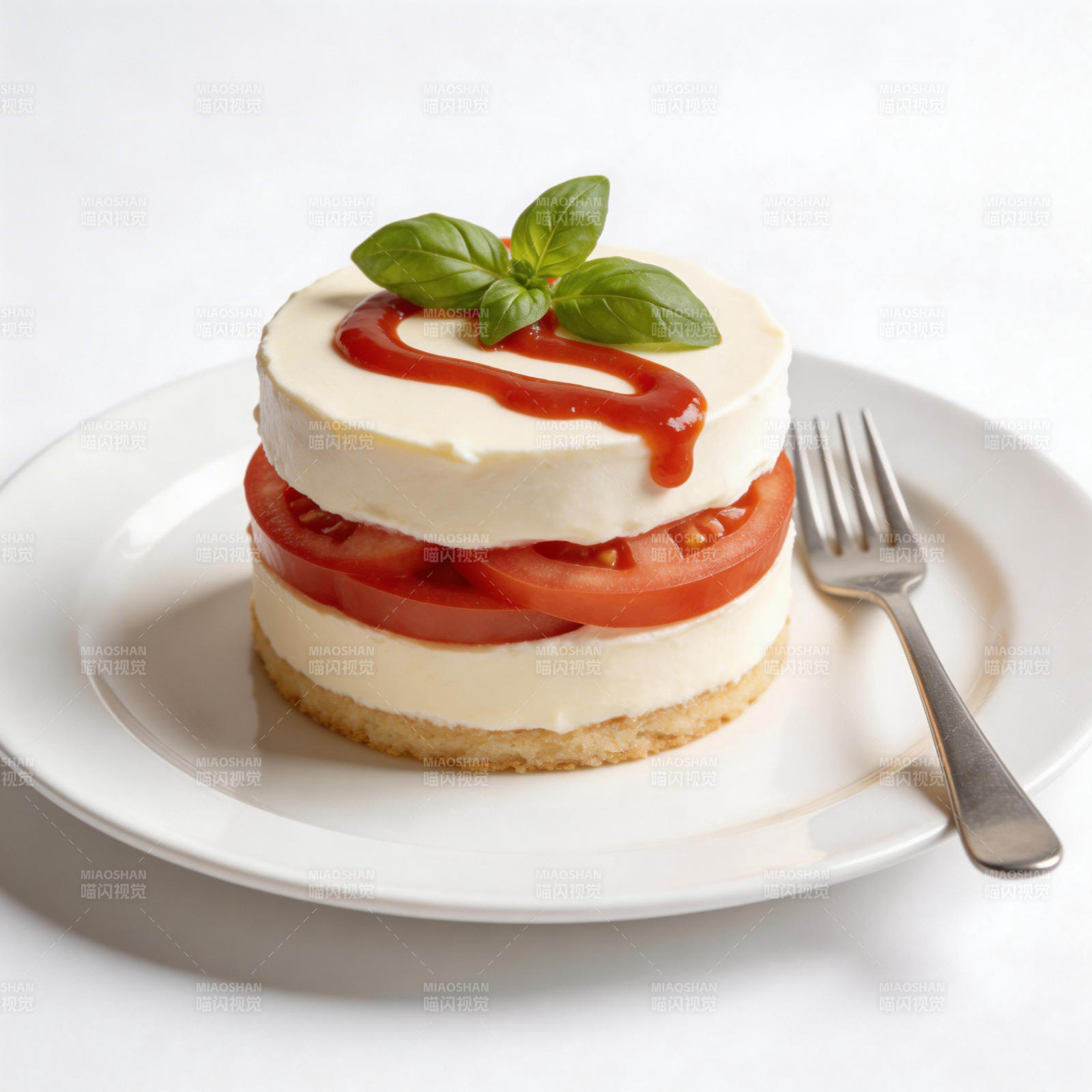 番茄奶酪塔图片