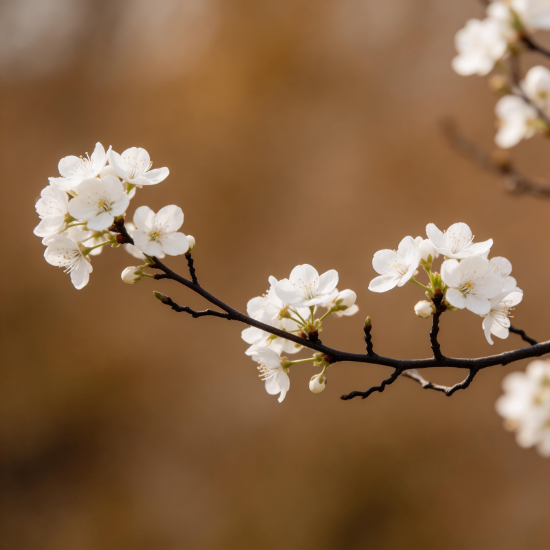 樱花绽放枝头图片