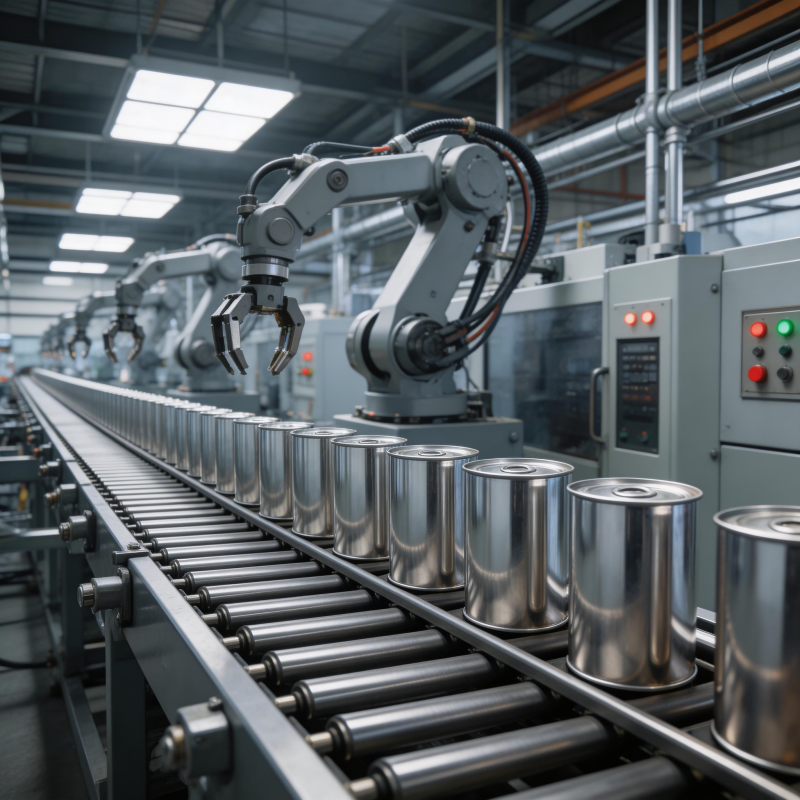 自动化罐装生产线图片