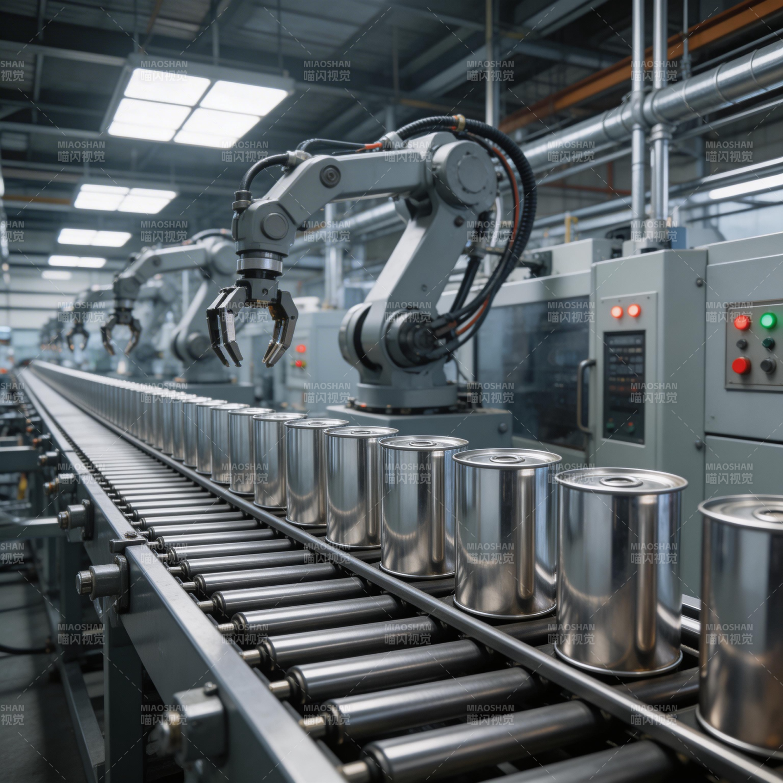 自动化罐装生产线图片