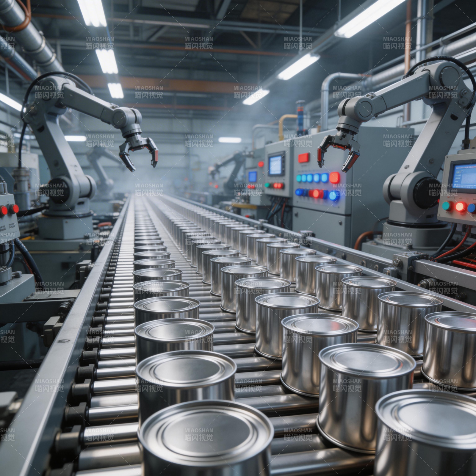 自动化生产线图片