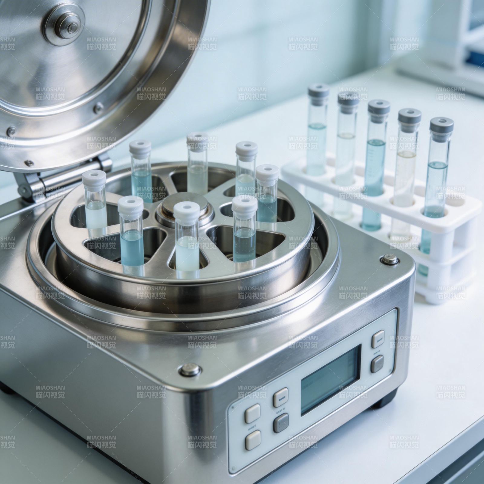 实验室离心机工作图片