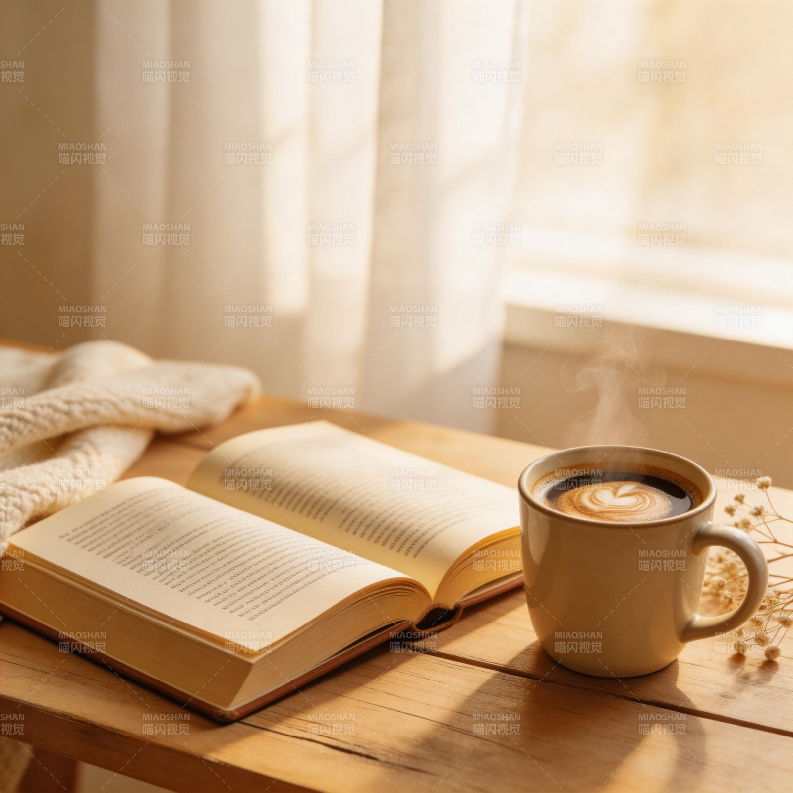 书香咖啡时光图片