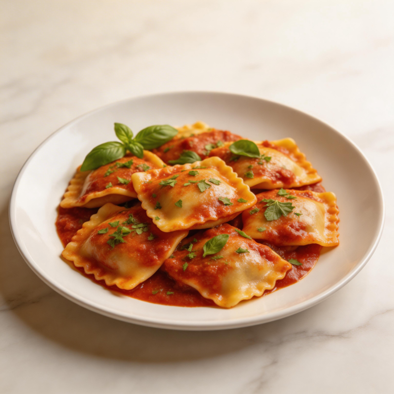 番茄肉馅饺子图片