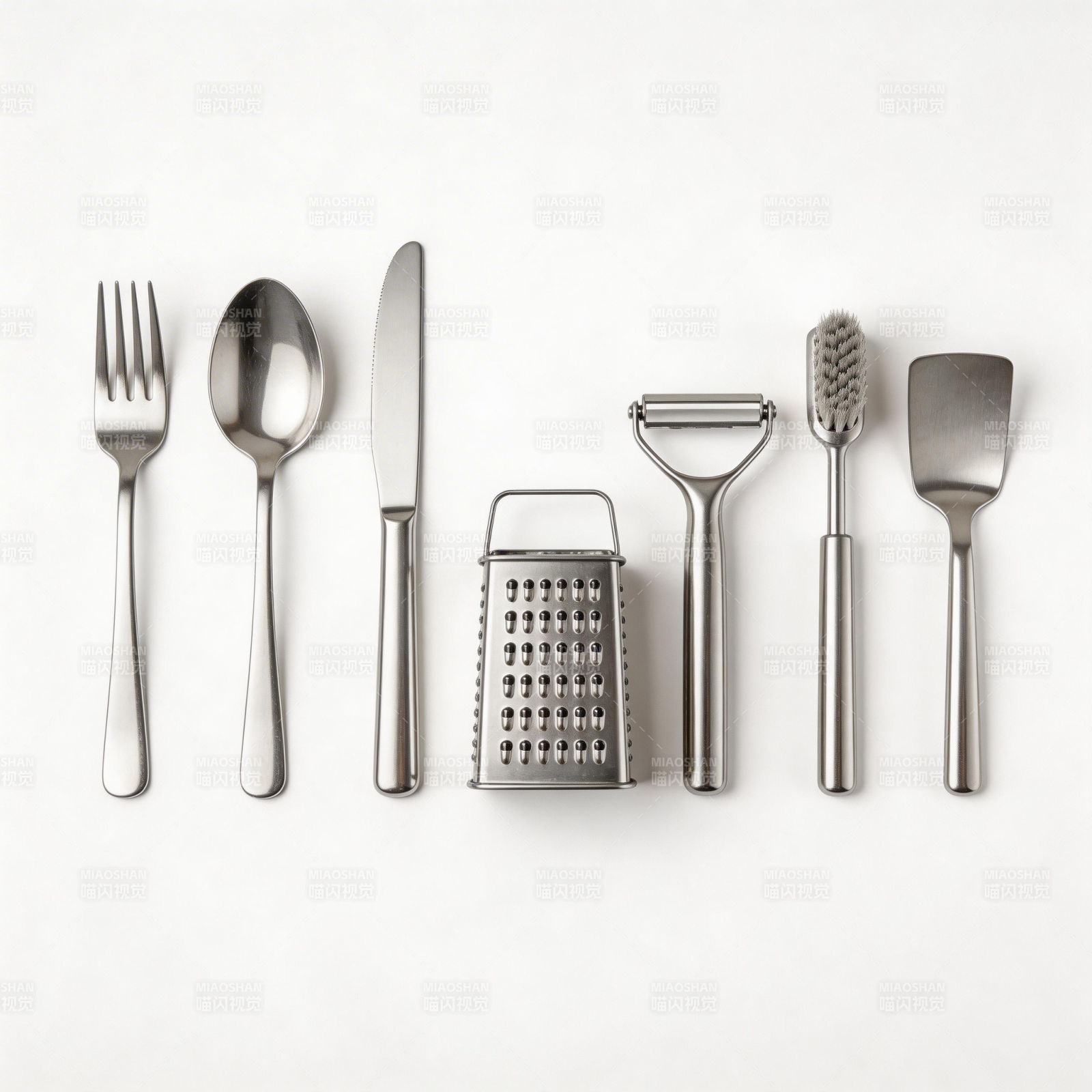 厨房不锈钢工具套装图片