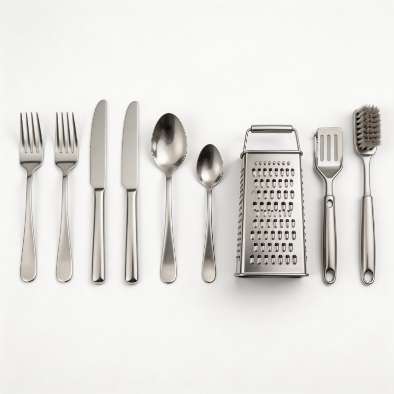 不锈钢厨具套装图片