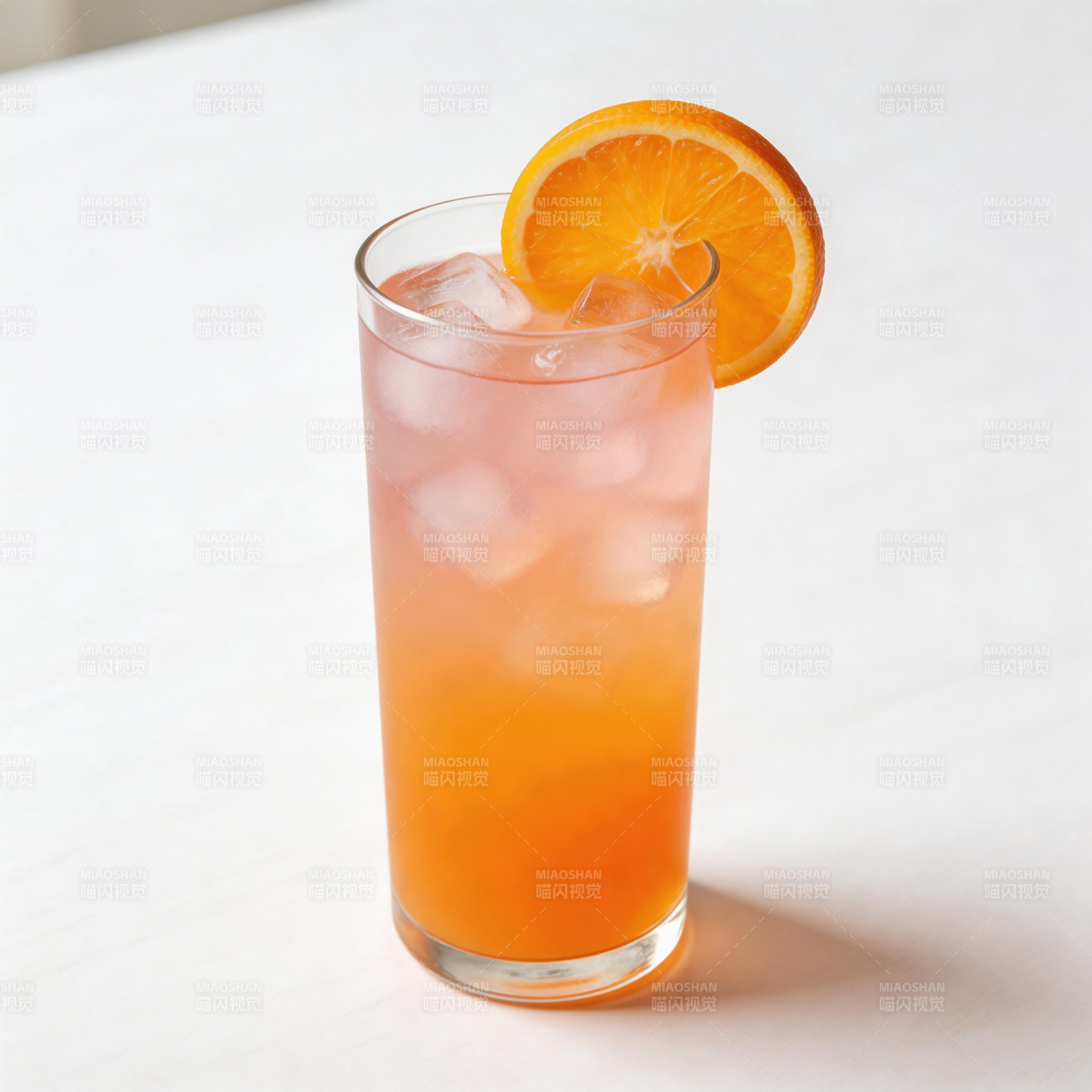 橙香冰饮图片