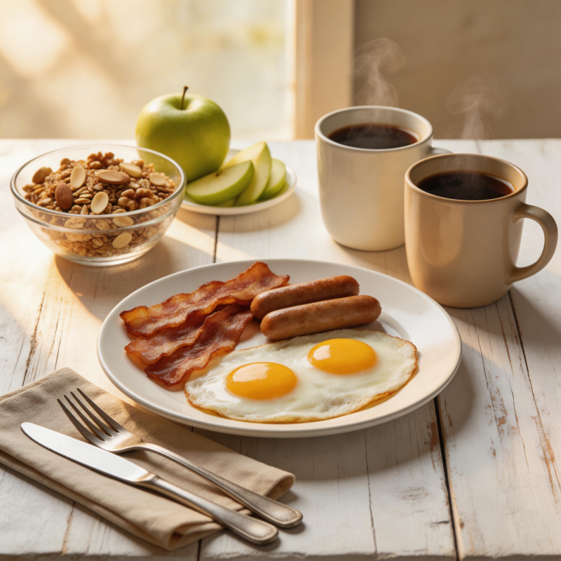 美味早餐时光图片