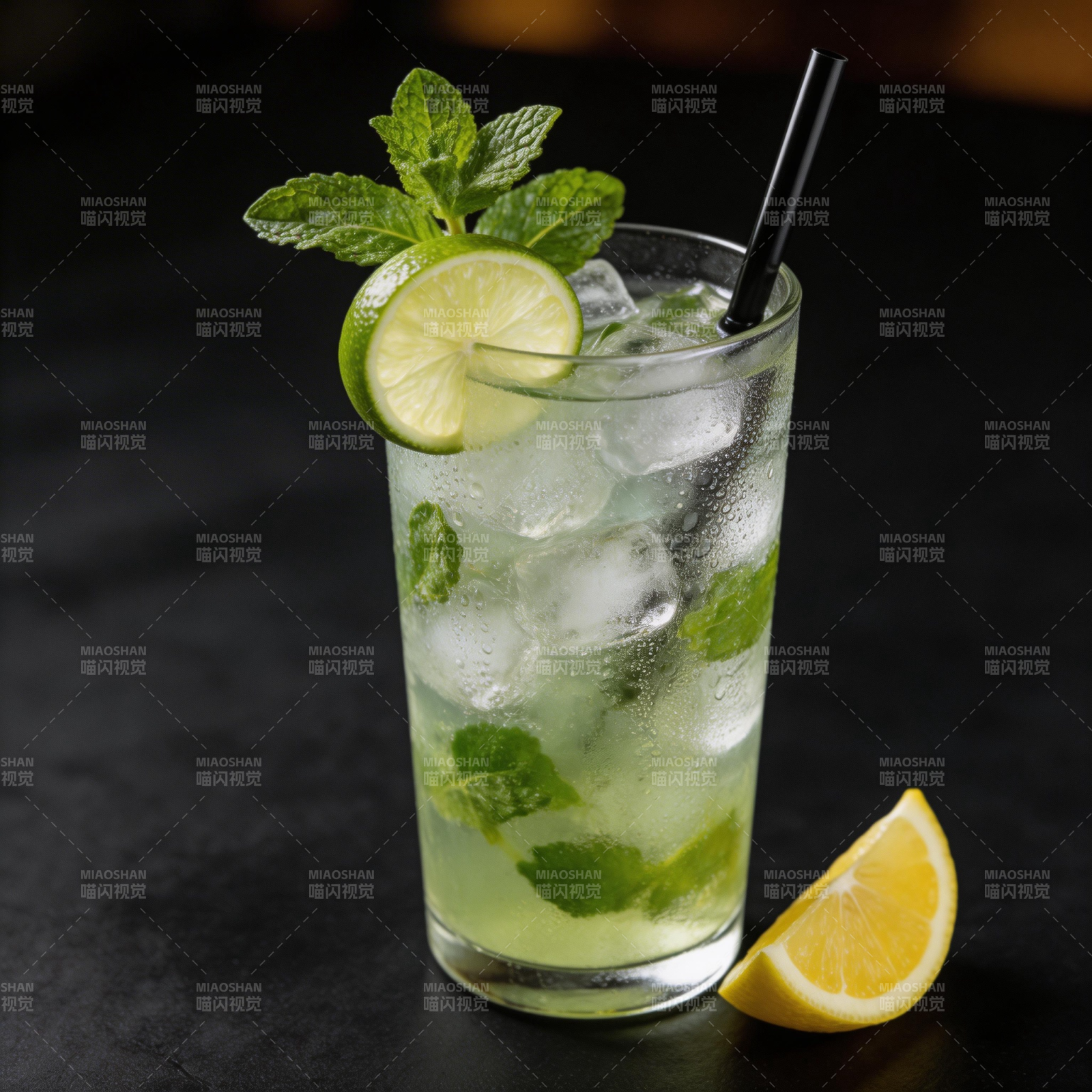 清凉薄荷莫吉托图片
