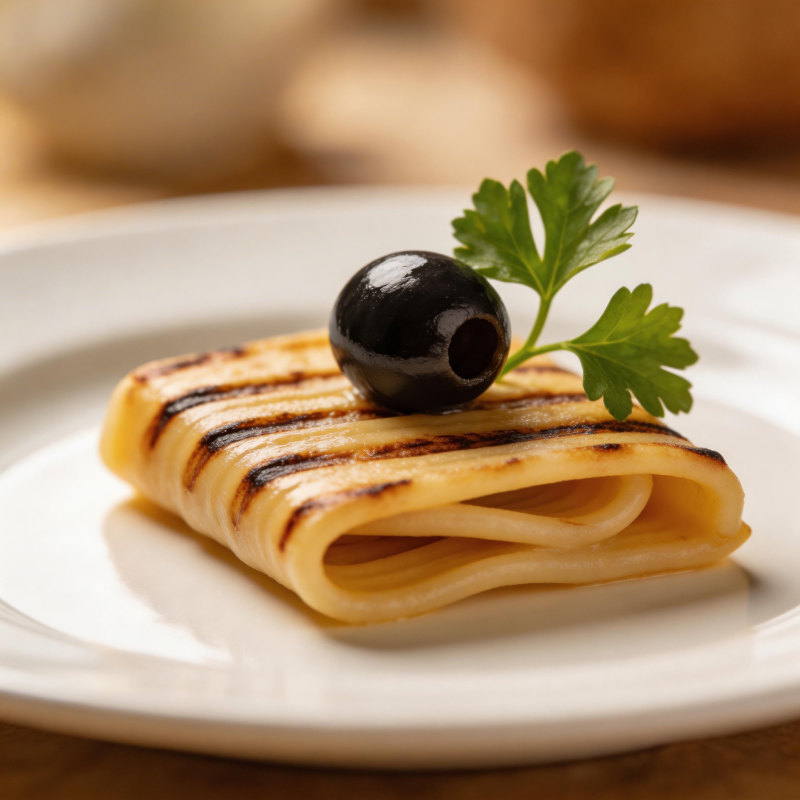 烤面卷配橄榄图片