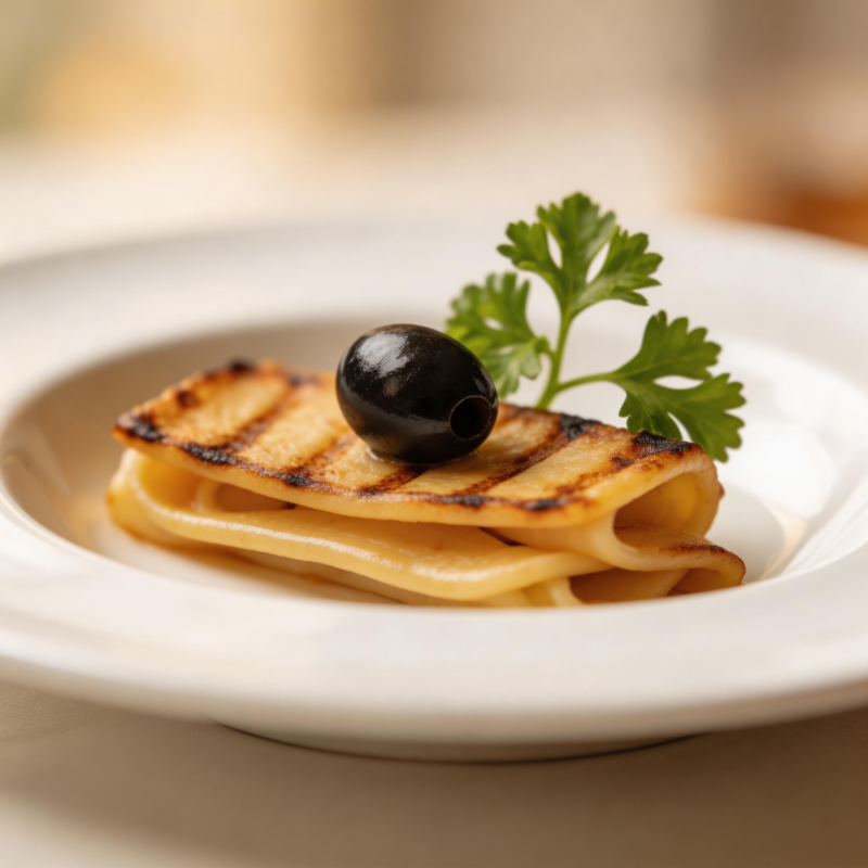 烤面配橄榄香菜图片