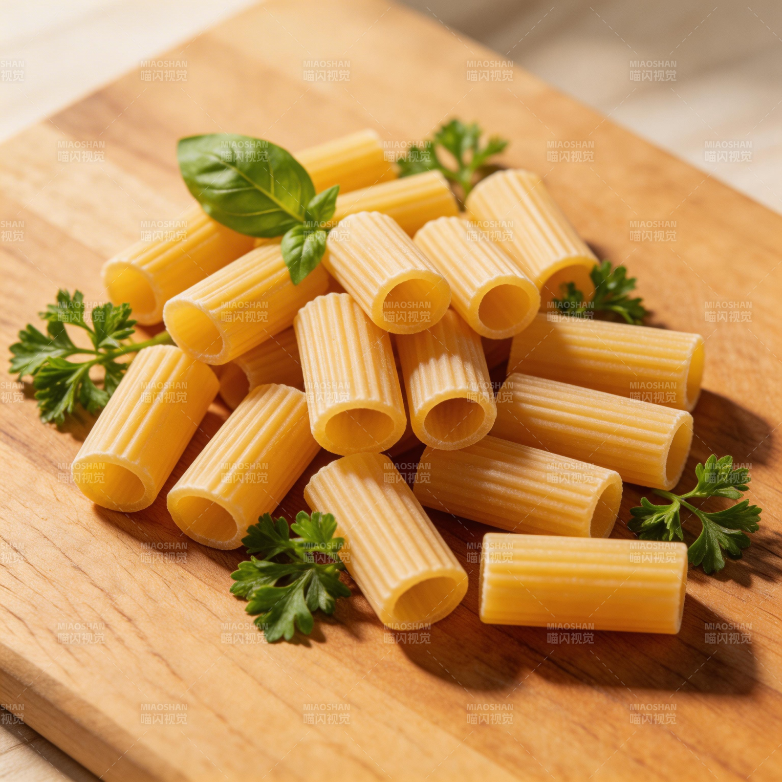 意面配香草图片