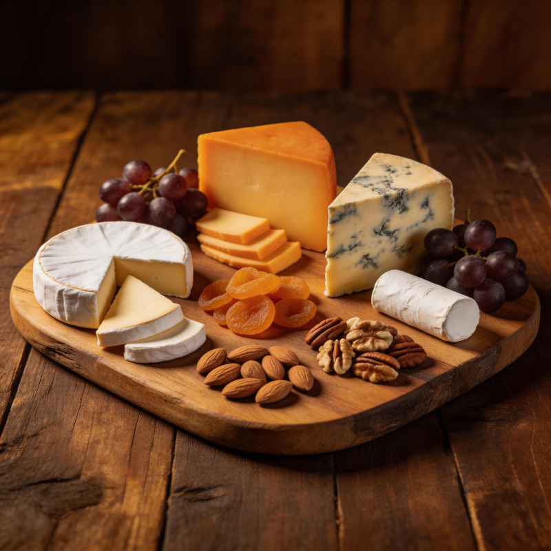 奶酪拼盘盛宴图片