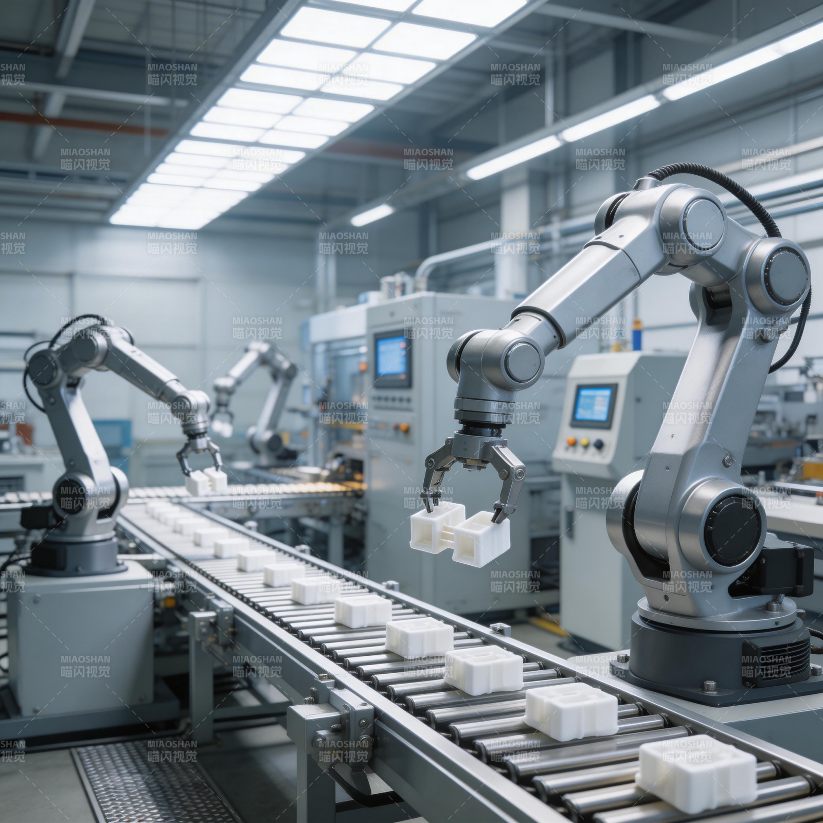 智能工厂自动化生产图片